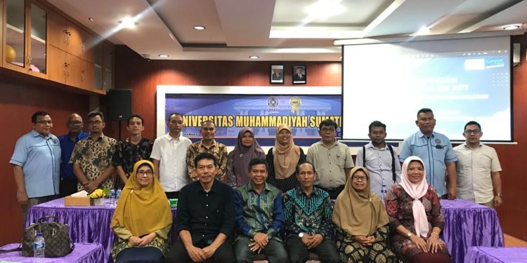Badan Penjaminan Mutu UMSU Melakukan Pendampingan Penyusunan Instrumen Suplemen Konversi Kepada Universitas Muhammadiyah Tapanuli Selatan