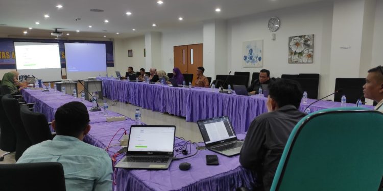 Diskusi Penyelesaian Tugas Penyusunan Dokumen SPMI Hasil Workshop Penyusunan Dokumen SPMI Pascasarjana UMSU