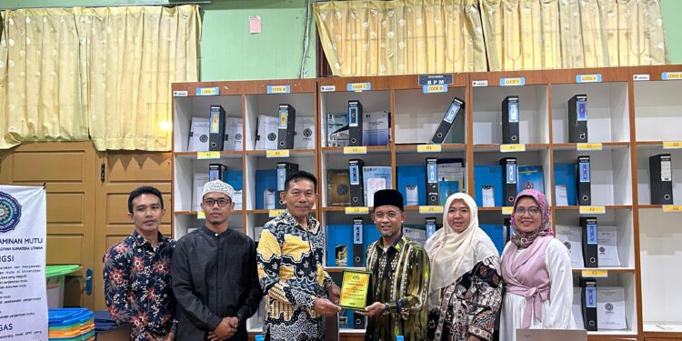 Kunjungan Benchmarking Institut Jam’iyah Mahmudiyah Langkat ke BPM UMSU