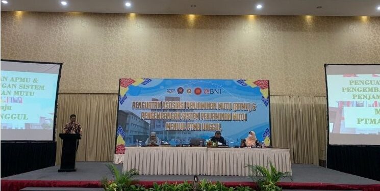 Tim Badan Penjaminan Mutu UMSU berpartisipasi aktif dalam kegiatan RAKORNAS APMU-PTMA di Cirebon Jawa Barat